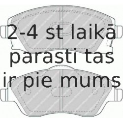 Bremžu uzliku kompl., Disku bremzes FERODO FDB1424