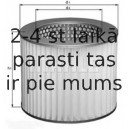 Воздушный фильтр MAHLE ORIGINAL LX 305