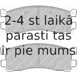 Bremžu uzliku kompl., Disku bremzes FERODO FDB1446