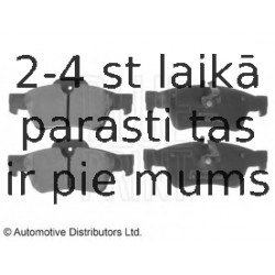 Комплект тормозных колодок, дисковый тормоз BLUE PRINT ADU174203