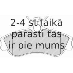 Bremžu uzliku kompl., Disku bremzes FERODO FDB1477