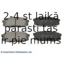 Комплект тормозных колодок, дисковый тормоз BLUE PRINT ADT342176