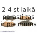 Комплект тормозных колодок, дисковый тормоз BLUE PRINT ADT342162