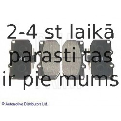 Комплект тормозных колодок, дисковый тормоз BLUE PRINT ADS74225