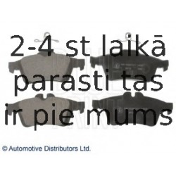 Комплект тормозных колодок, дисковый тормоз BLUE PRINT ADN142114