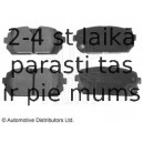 Комплект тормозных колодок, дисковый тормоз BLUE PRINT ADG04283