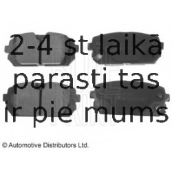 Комплект тормозных колодок, дисковый тормоз BLUE PRINT ADG04283