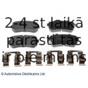 Комплект тормозных колодок, дисковый тормоз BLUE PRINT ADG042119