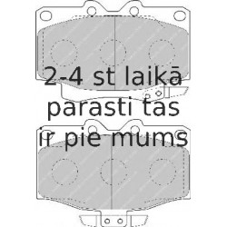 Bremžu uzliku kompl., Disku bremzes FERODO FDB1504