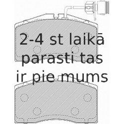 Bremžu uzliku kompl., Disku bremzes FERODO FDB1509