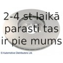 Тормозной диск BLUE PRINT ADB114302