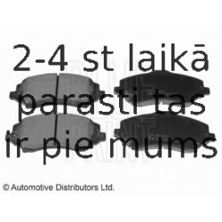 Комплект тормозных колодок, дисковый тормоз BLUE PRINT ADA104213