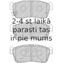 Bremžu uzliku kompl., Disku bremzes FERODO FDB1532