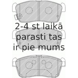 Bremžu uzliku kompl., Disku bremzes FERODO FDB1532