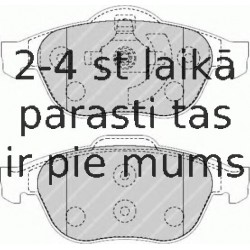 Bremžu uzliku kompl., Disku bremzes FERODO FDB1541