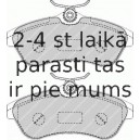 Bremžu uzliku kompl., Disku bremzes FERODO FDB1543