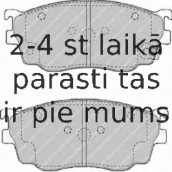 Bremžu uzliku kompl., Disku bremzes FERODO FDB1557