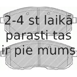Bremžu uzliku kompl., Disku bremzes FERODO FDB1559