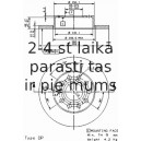Тормозной диск AP 14852