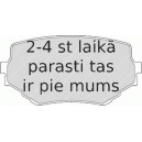 Bremžu uzliku kompl., Disku bremzes FERODO FDB1565