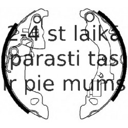 Комплект тормозных колодок FERODO FSB602