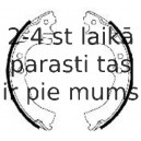 Комплект тормозных колодок FERODO FSB570