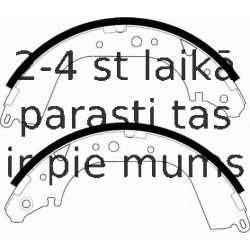 Комплект тормозных колодок FERODO FSB559