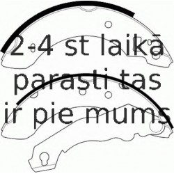 Комплект тормозных колодок FERODO FSB554