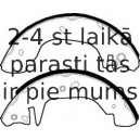 Комплект тормозных колодок FERODO FSB542