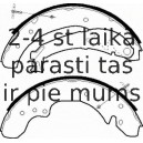 Комплект тормозных колодок FERODO FSB534