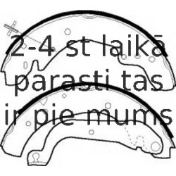 Комплект тормозных колодок FERODO FSB533