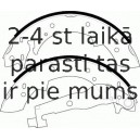 Комплект тормозных колодок FERODO FSB526