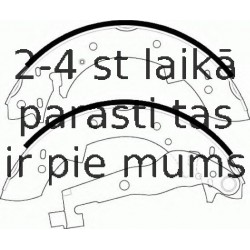 Комплект тормозных колодок FERODO FSB526