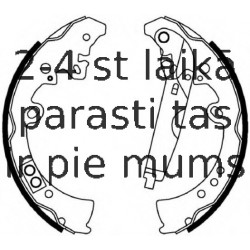 Комплект тормозных колодок FERODO FSB4010