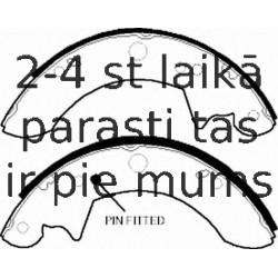 Bremžu loku komplekts FERODO FSB395