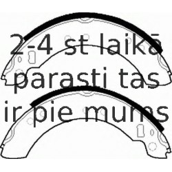 Комплект тормозных колодок FERODO FSB362