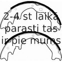 Комплект тормозных колодок FERODO FSB343