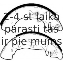 Комплект тормозных колодок FERODO FSB332