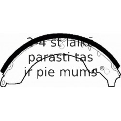 Комплект тормозных колодок FERODO FSB327