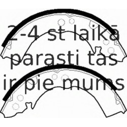 Комплект тормозных колодок FERODO FSB309