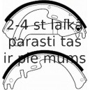 Комплект тормозных колодок FERODO FSB3