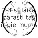 Комплект тормозных колодок FERODO FSB284