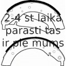 Комплект тормозных колодок FERODO FSB234