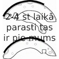Комплект тормозных колодок FERODO FSB197