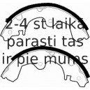 Комплект тормозных колодок FERODO FSB185