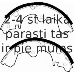 Комплект тормозных колодок FERODO FSB185