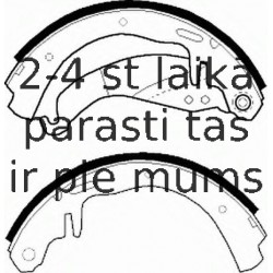 Комплект тормозных колодок FERODO FSB157