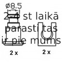 Комплект тормозных колодок FERODO FSB1