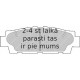 Комплект тормозных колодок, дисковый тормоз FERODO FDB945