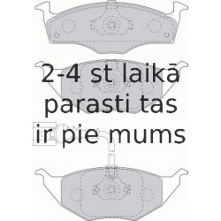 Bremžu uzliku kompl., Disku bremzes FERODO FDB1633